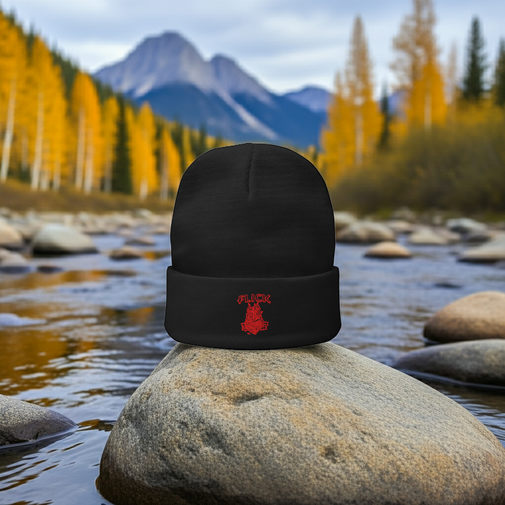Embroidered Beanie