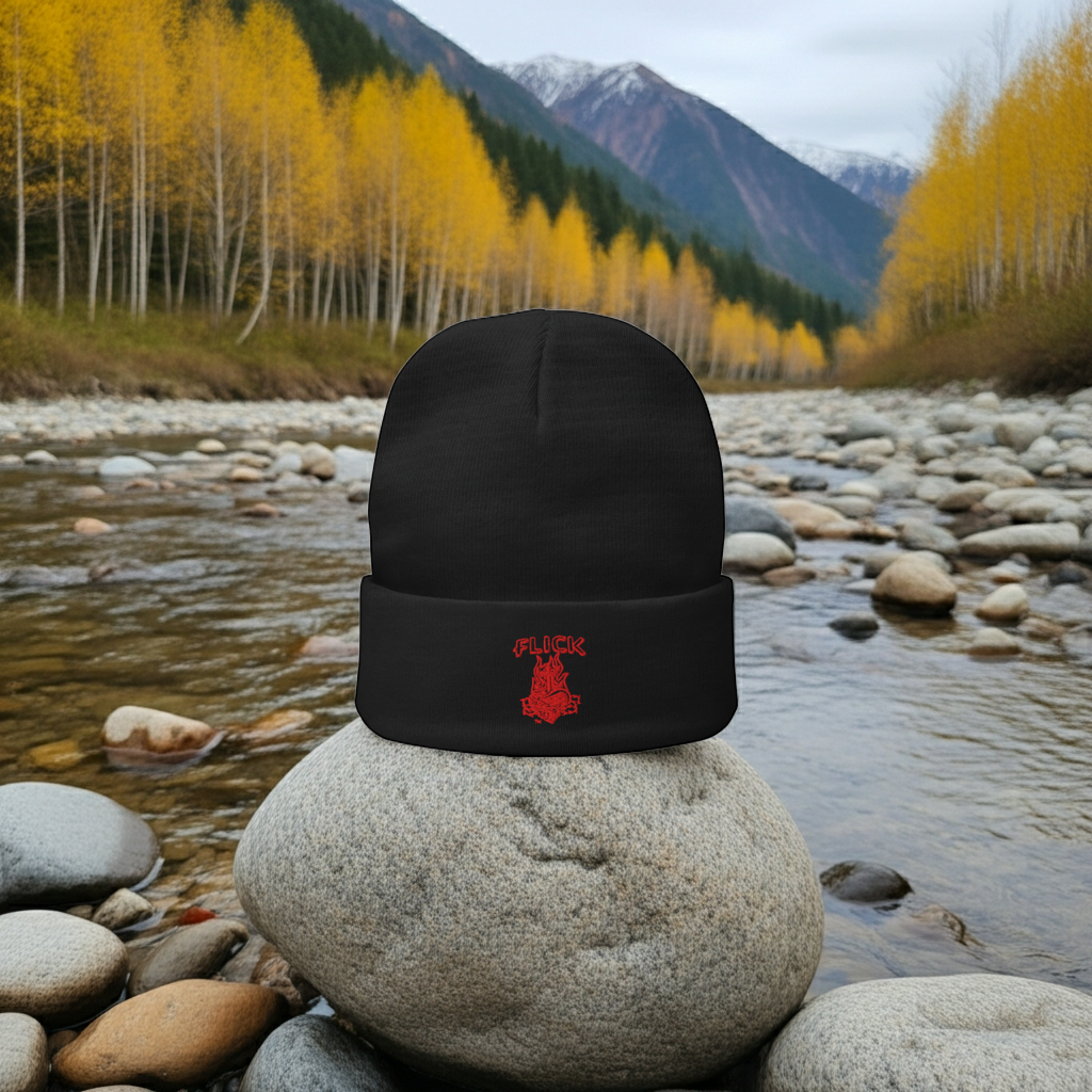 Embroidered Beanie