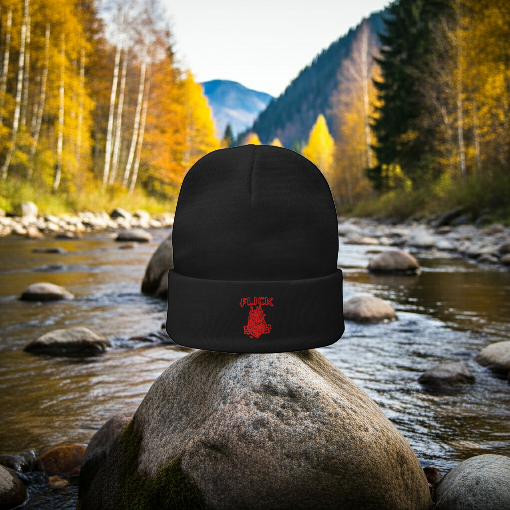 Embroidered Beanie