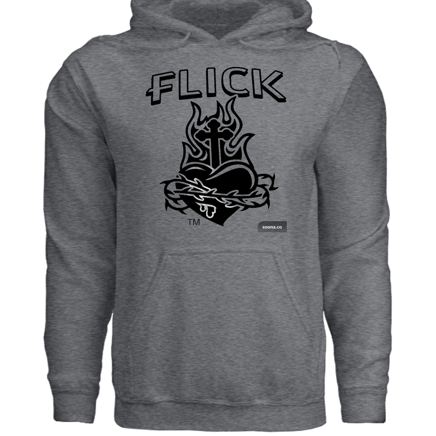 Dark Heather Grey - FRONT