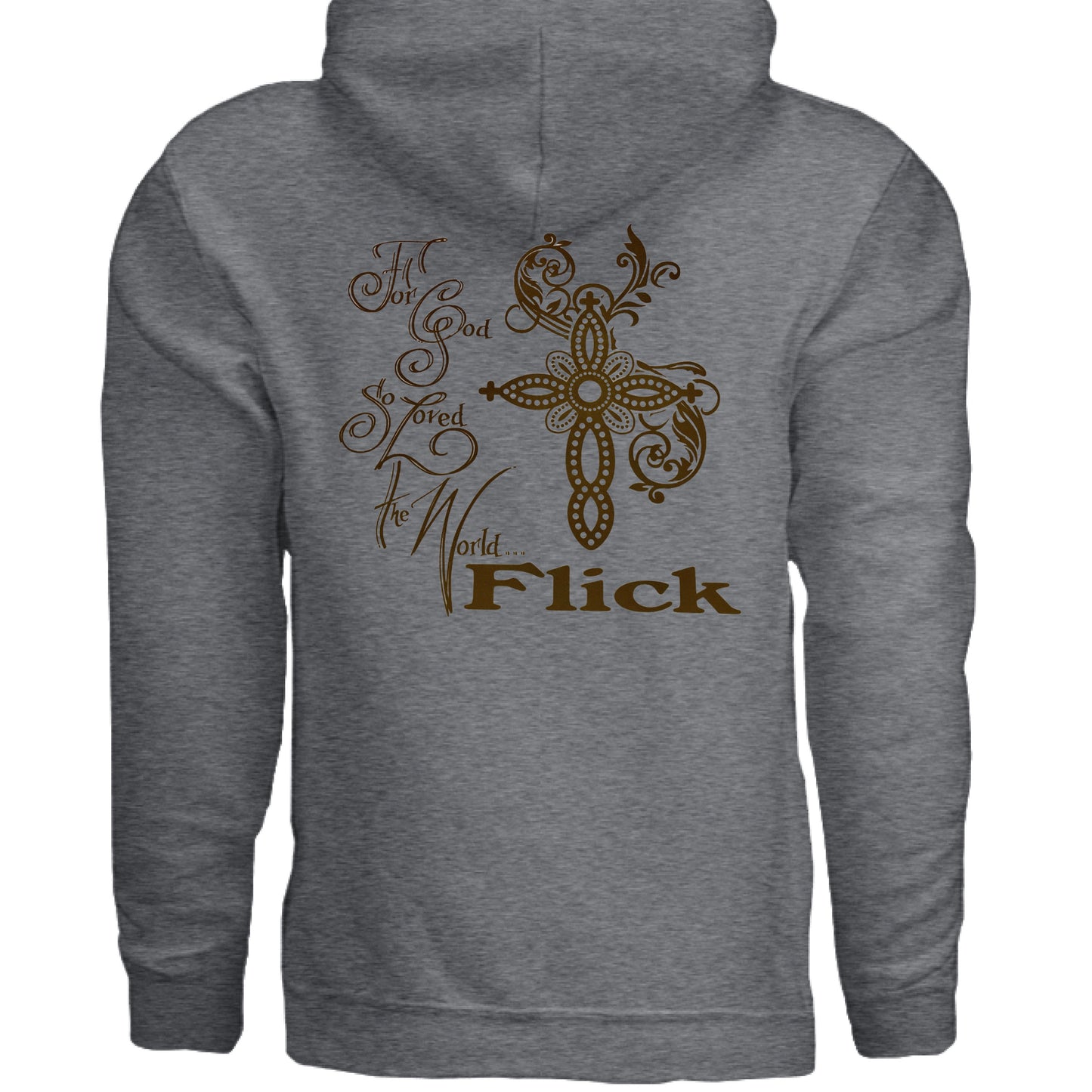 Dark Heather Grey - BACK