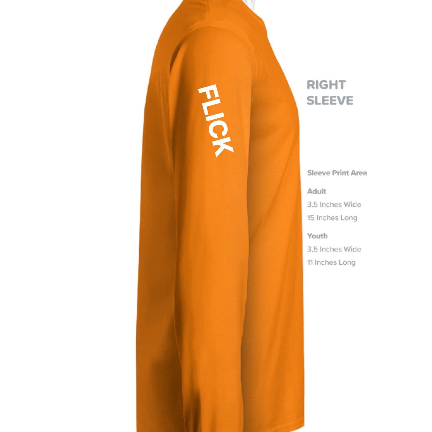 SAFETY ORANGE - SLEEVE_RIGHT
