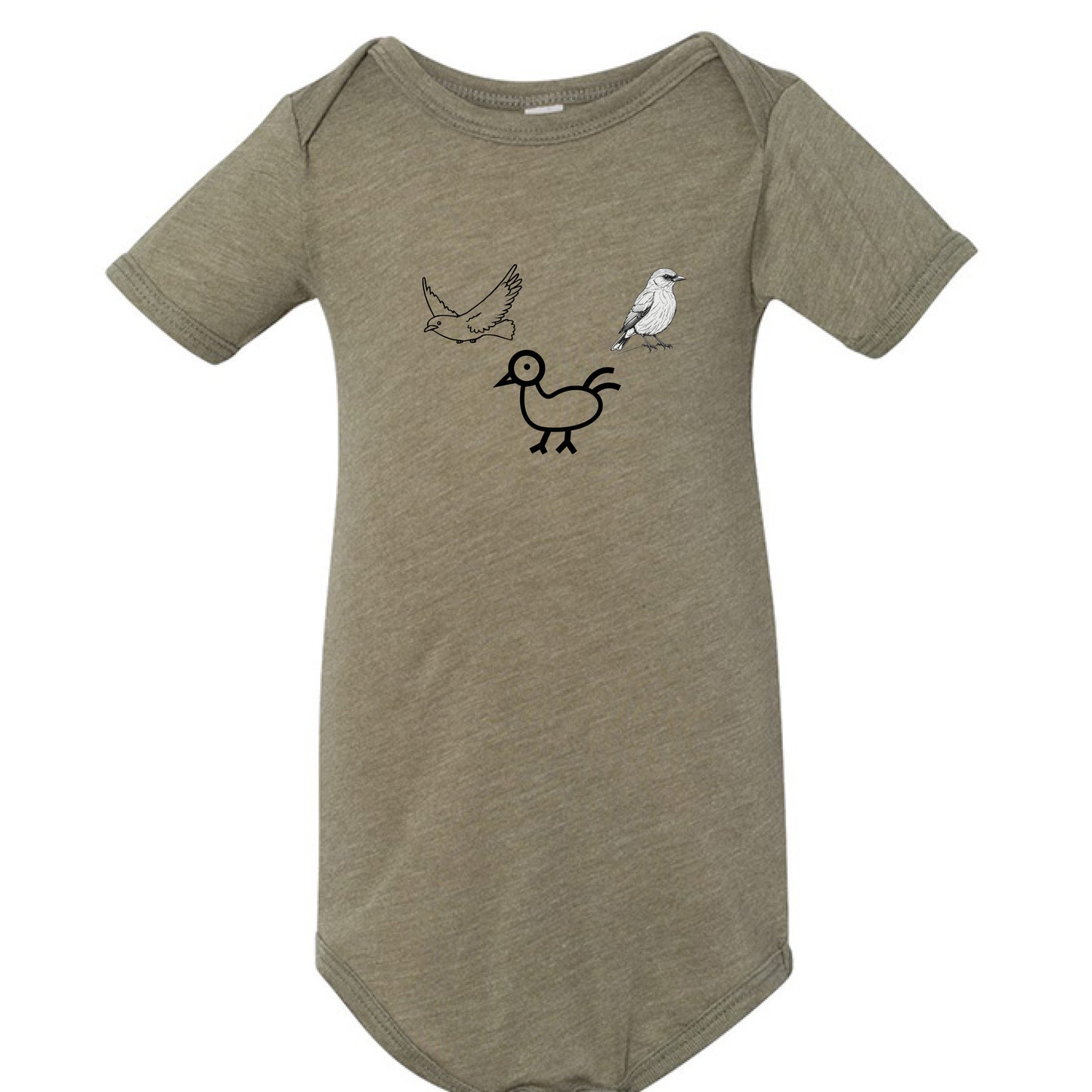 OLIVE TRIBLEND - FRONT